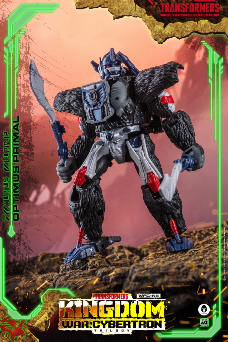 transformers kingdom toys optimus primal